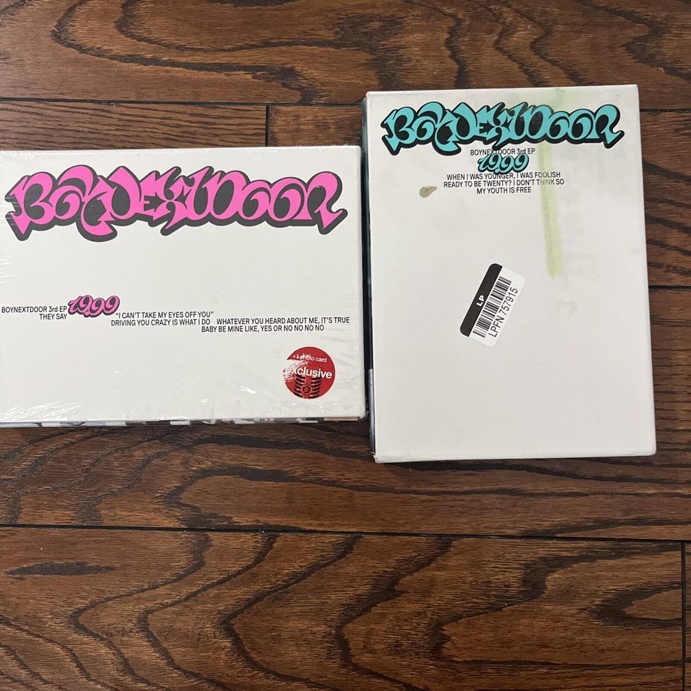 Boynextdoor - 19.99 (Twenty‎ Ver.) 3rd Ep. Picture Book Cd Lot Of 2 Open Dmg Box